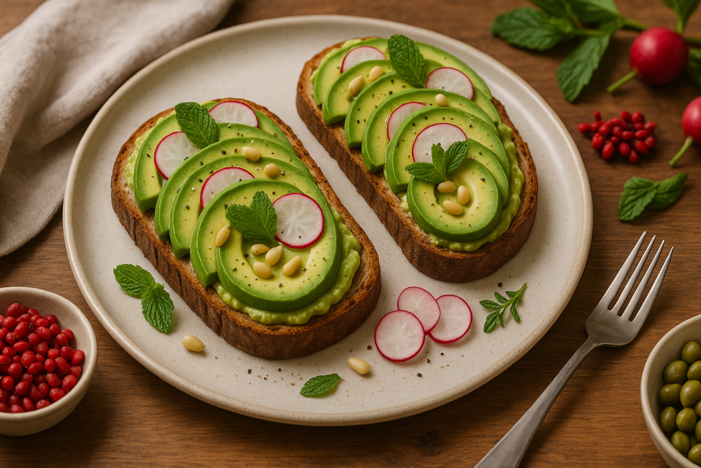 Avocado toast revisité