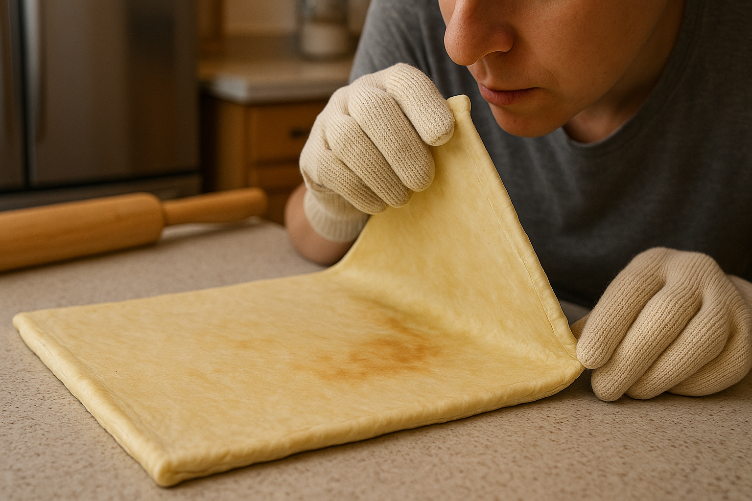 pate feuilletée périmée