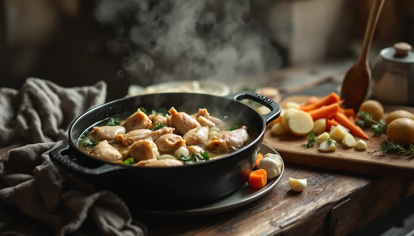 cuisson des gésiers de volaille crus