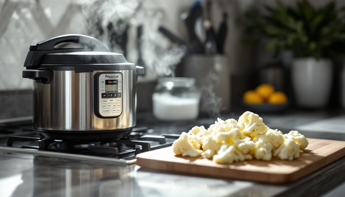 cuisson chou fleur cocotte minute