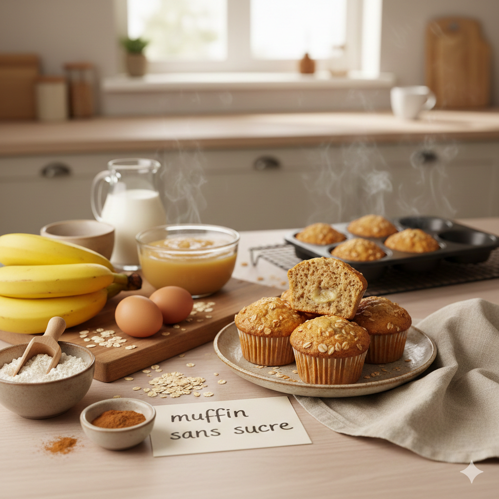 muffin sans sucre