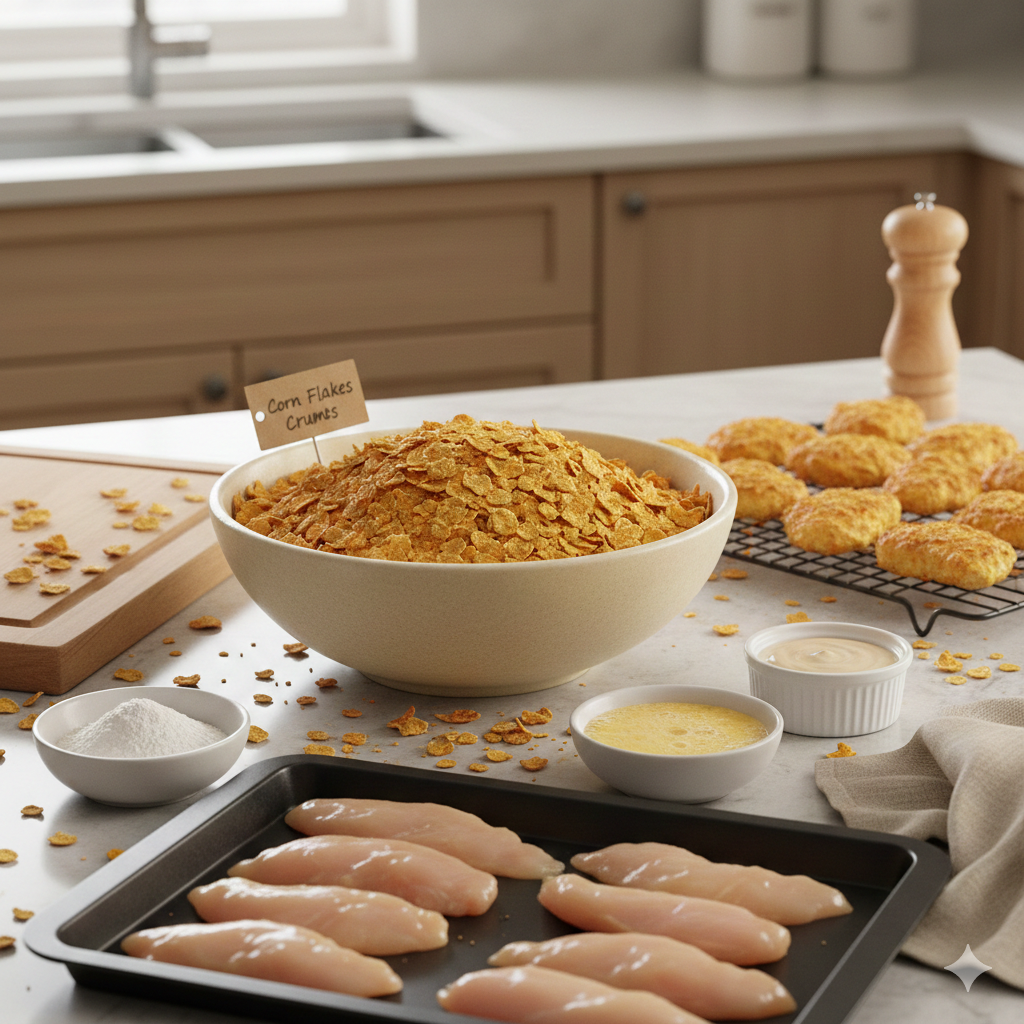 chapelure corn flakes